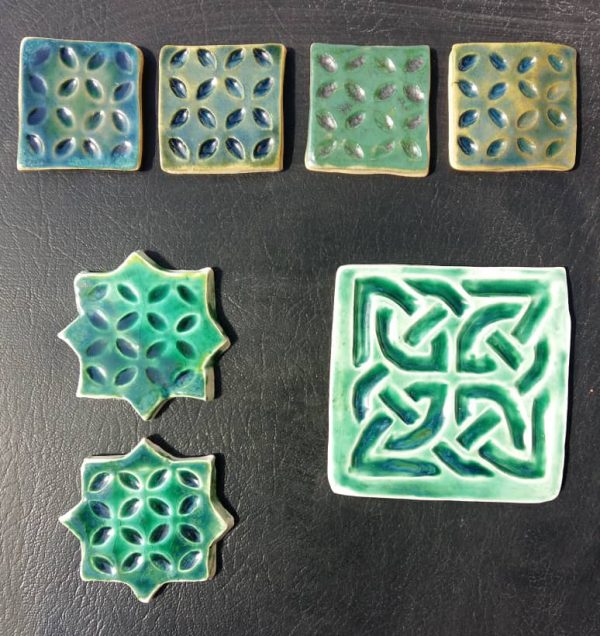 کاشی لعابدار سنتی