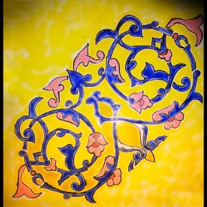 کاشی هفت رنگ دستساز