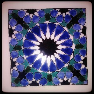 کاشی هفت رنگ سنتی