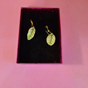 گوشواره طرح برگ