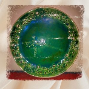 بشقاب طرح شاپرک