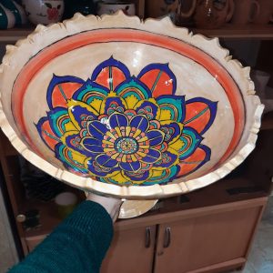 ظرف میوه خوری سفالی